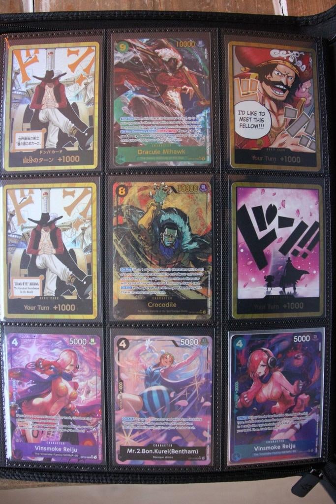 One piece TCG, Verzamelen, Ophalen