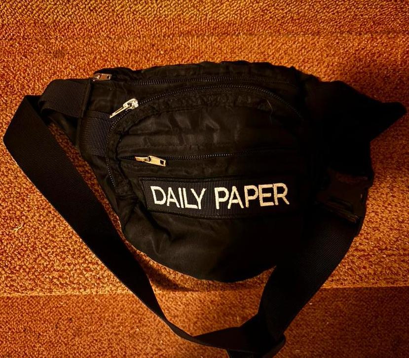 Daily Paper Fanny Pack - Zwart, Ophalen of Verzenden, Zo goed als nieuw, Zwart, Overige typen