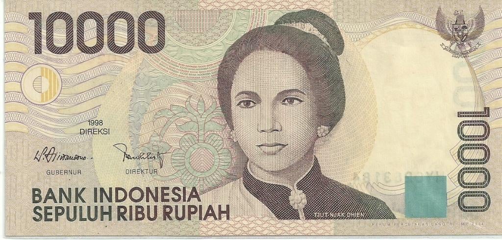 INDONESIA 6, Ophalen of Verzenden, Zuidoost-Azië, Los biljet