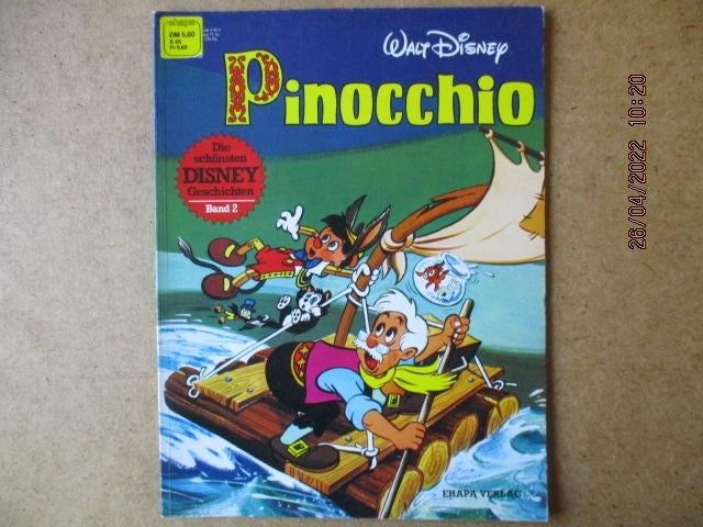 adv6415 pinocchio duits disney, Boeken, Eén stripboek, Ophalen, Gelezen