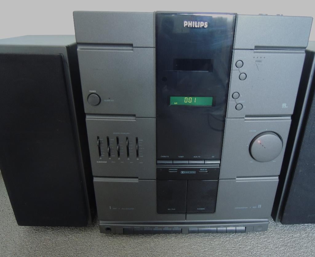 Philips Stereo Midi Hifi Set Radio/CD speler, Ophalen, Philips, Gebruikt, Draagbaar