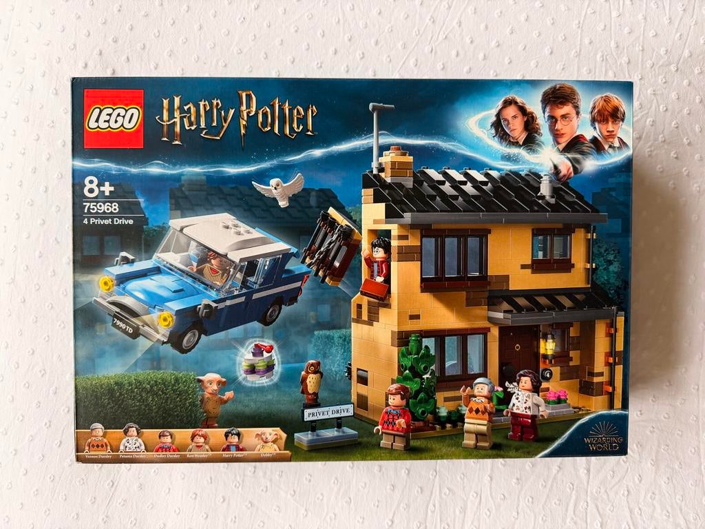 NIEUW LEGO Harry Potter 75968 4 Privet Drive - Moet weg!, Ophalen, Zo goed als nieuw, Complete set, Lego