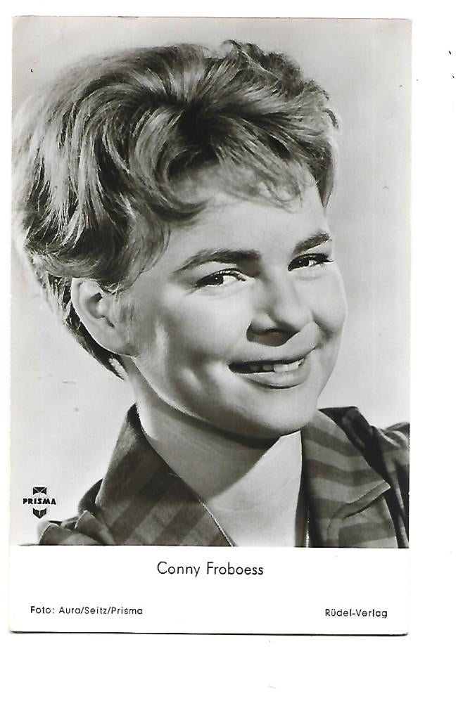 Conny Froboess, Verzamelen, Verzenden, 1960 tot 1980, Ongelopen, Sterren en Beroemdheden