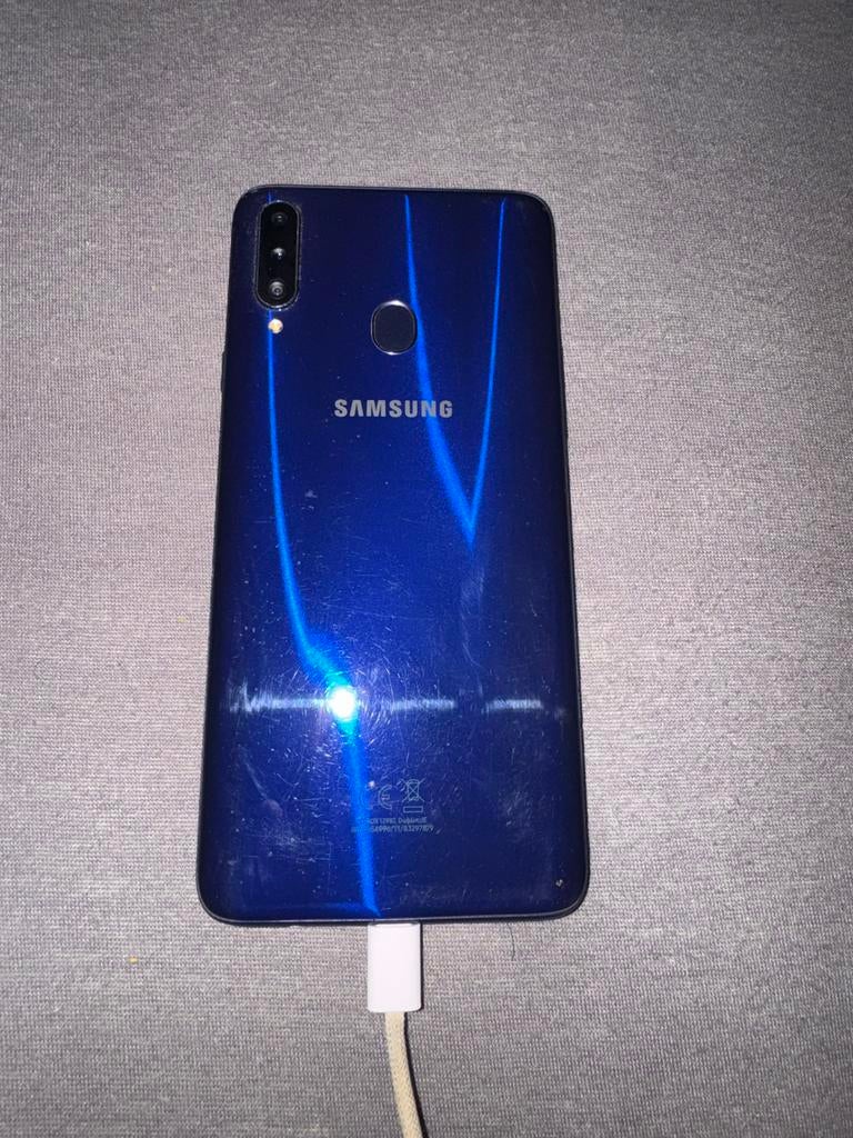 Samsung Galaxy A20 - Goedkoop!, Telecommunicatie, Mobiele telefoons | Samsung, Gebruikt, Blauw, Ophalen of Verzenden, Zonder simlock