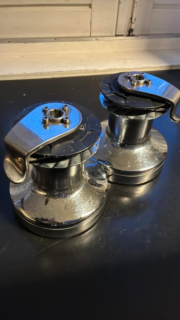 2x Lewmar 48ST lieren, Ophalen, Gebruikt, Dekbeslag, Zeilboot