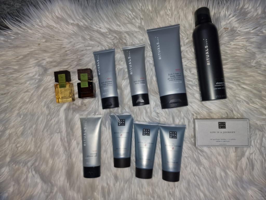 11 delige Rituals Homme Sport Samurai Set heren parfum foam, Ophalen of Verzenden, Nieuw