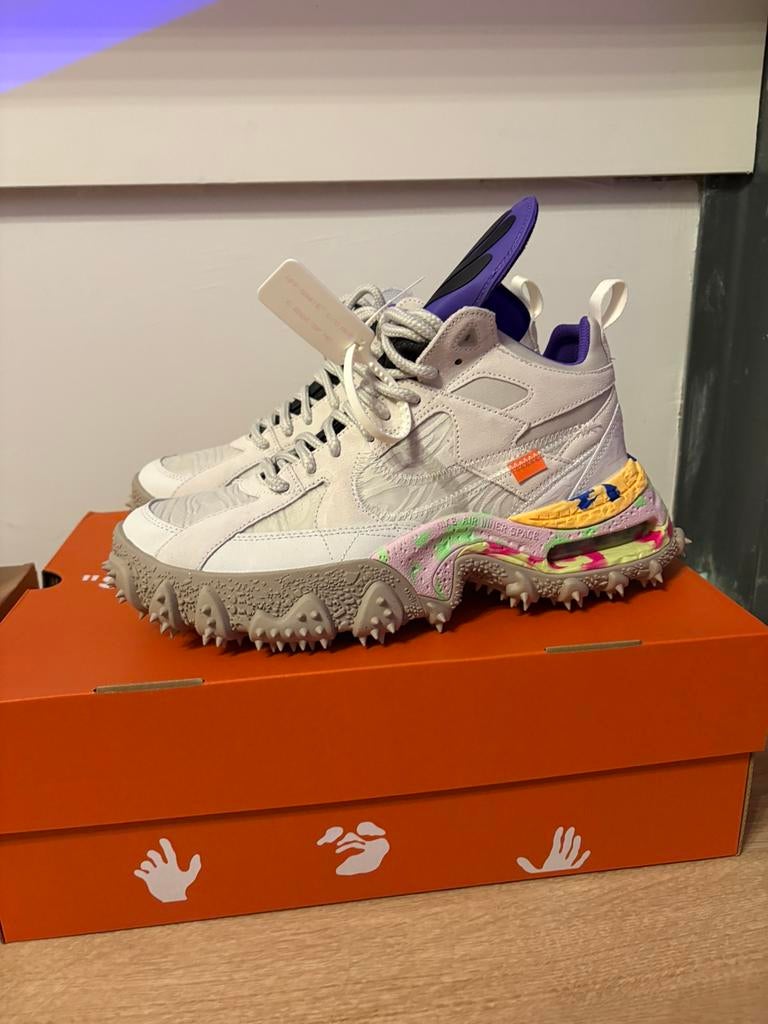 Nike Air Terra Forma Off White editie, Ophalen of Verzenden, Zo goed als nieuw