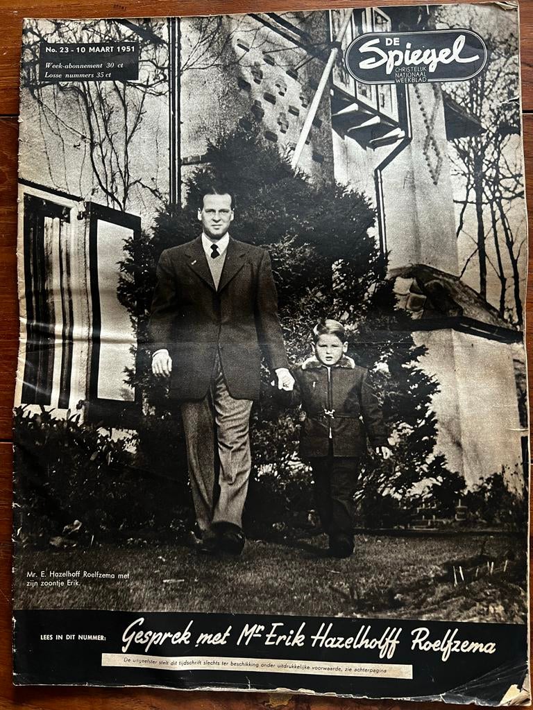 De Spiegel - 10 Maart 1951 - Hazelhoff Roelfzema, Ophalen, Gelezen, Krant