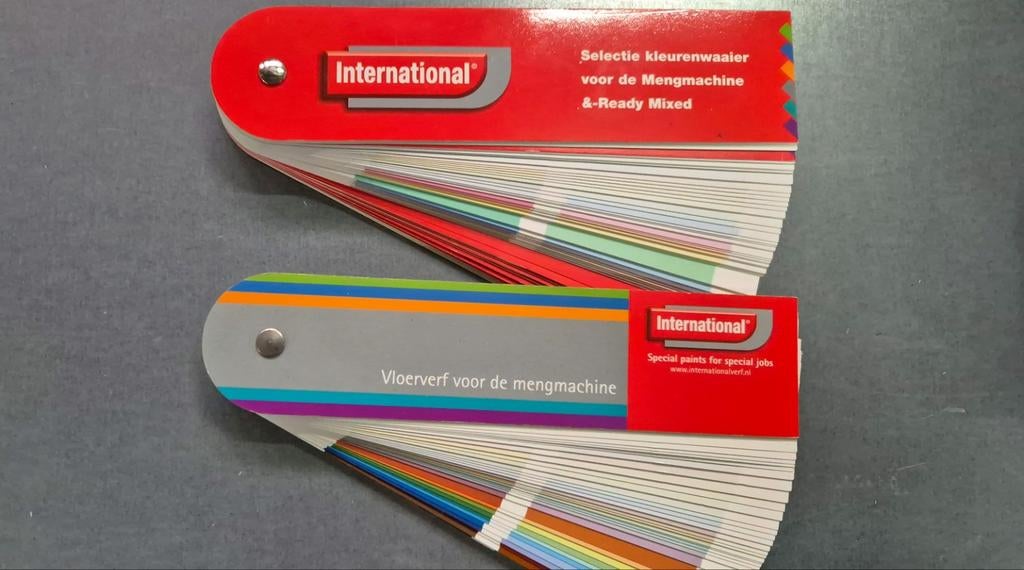 Akzo Nobel International Selectie Kleurenwaaier Vloerverf, Hobby en Vrije tijd, Ophalen of Verzenden, Nieuw