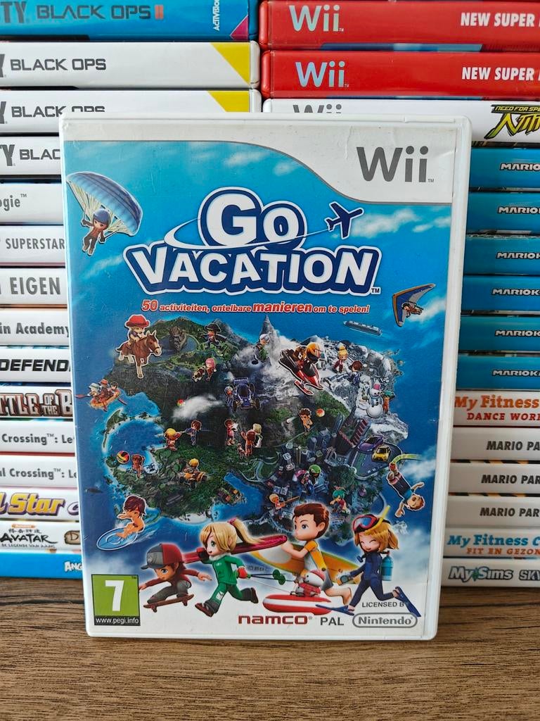 Go vacation Nintendo wii, Ophalen of Verzenden, Zo goed als nieuw, Sport, K