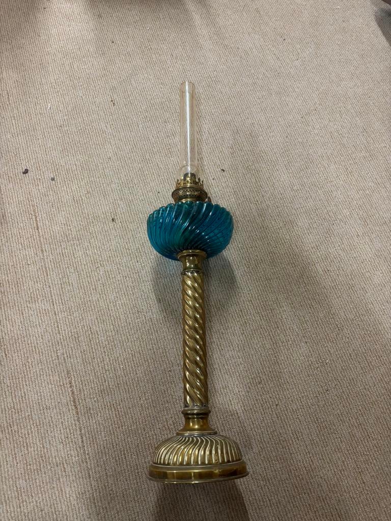 Victoriaanse olielamp, eind 18de eeuw, Ophalen of Verzenden