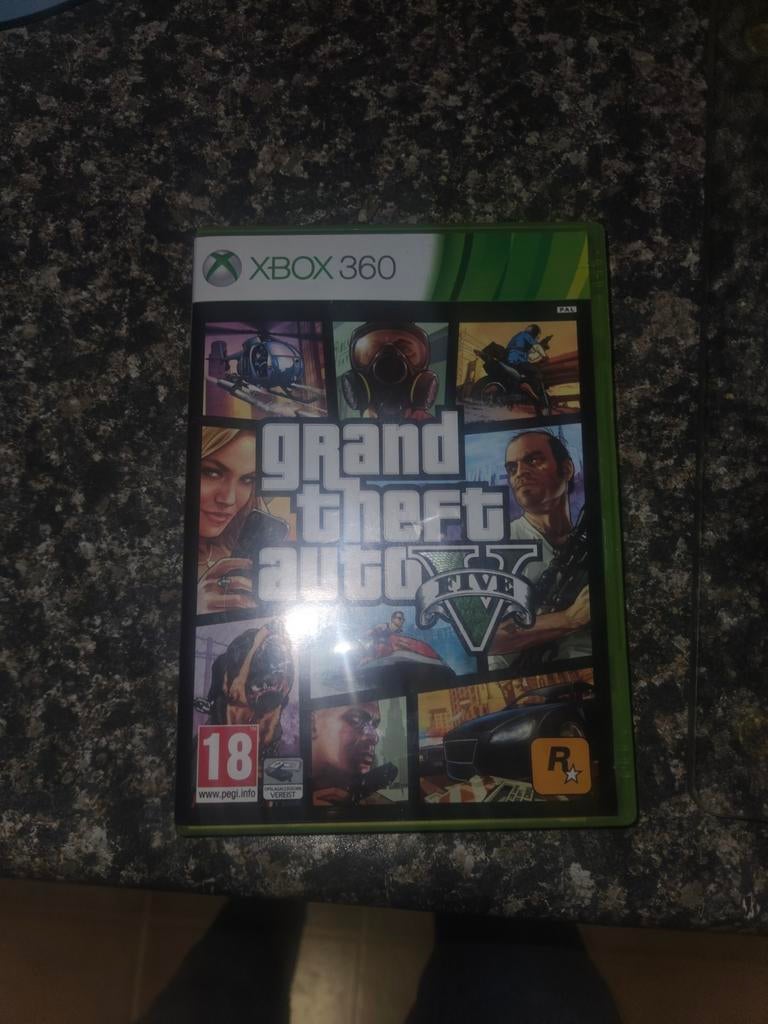 Xbox 360 gta 5, 1 speler, Ophalen, Avontuur en Actie, Vanaf 18 jaar
