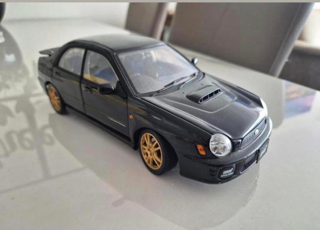 Subaru Impreza wrx sti, Hobby en Vrije tijd, Modelauto's | 1:18, Ophalen of Verzenden, Zo goed als nieuw, Auto, Autoart