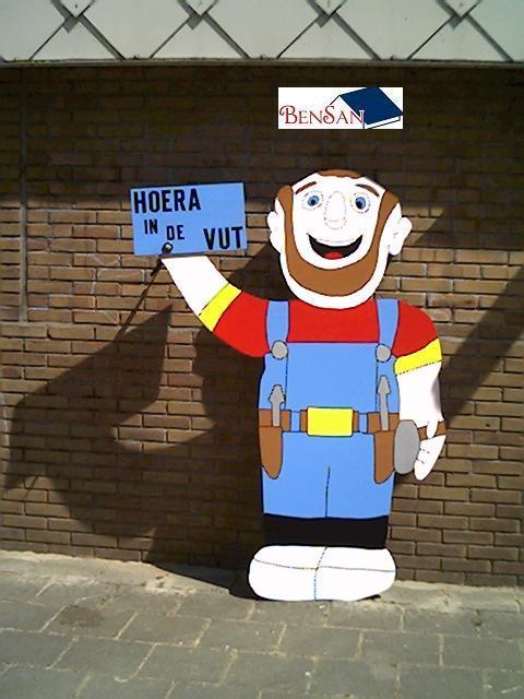 vut jubileum vader opa man blikvanger bensan enter, Ophalen, Zo goed als nieuw, Overige