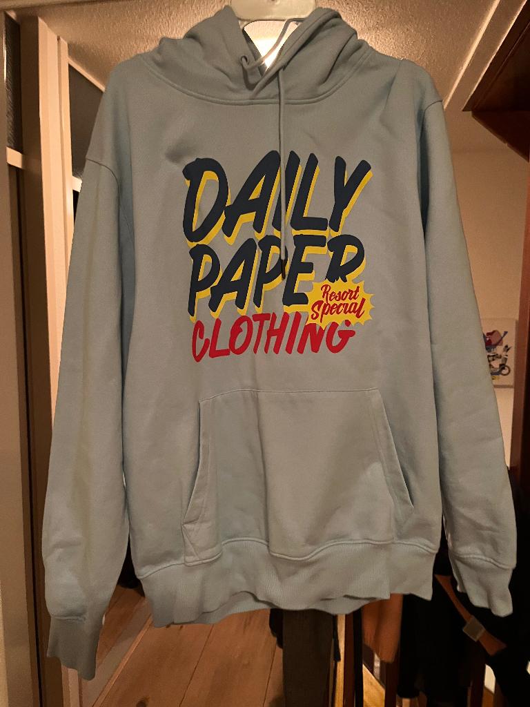 Hoodie van Daily Paper, Blauw, Maat 56/58 (XL), Ophalen of Verzenden, Zo goed als nieuw