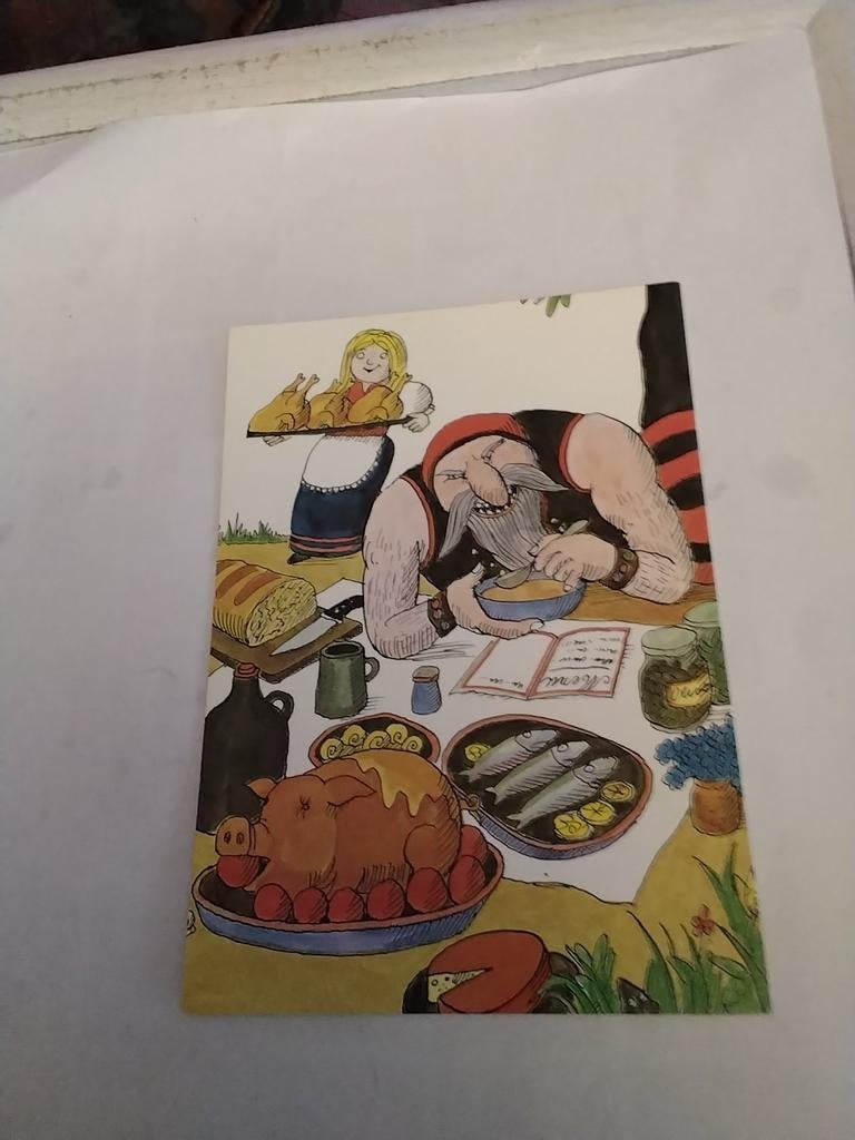 TOMI UNGERER / ILLUSTRATIE UIT KINDERBOEK ZERALDA'S REUS, Ophalen of Verzenden, Sterren en Beroemdheden