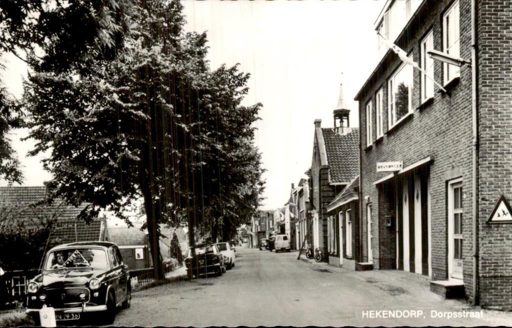 Hekendorp - Dorpsstraat - Brandweer, Ophalen of Verzenden, 1960 tot 1980, Ongelopen, Utrecht