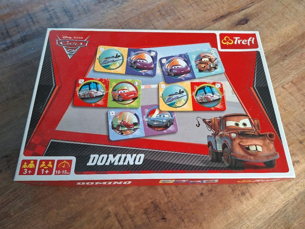 Cars domino spel, Ophalen of Verzenden, Gebruikt, Ontdekken