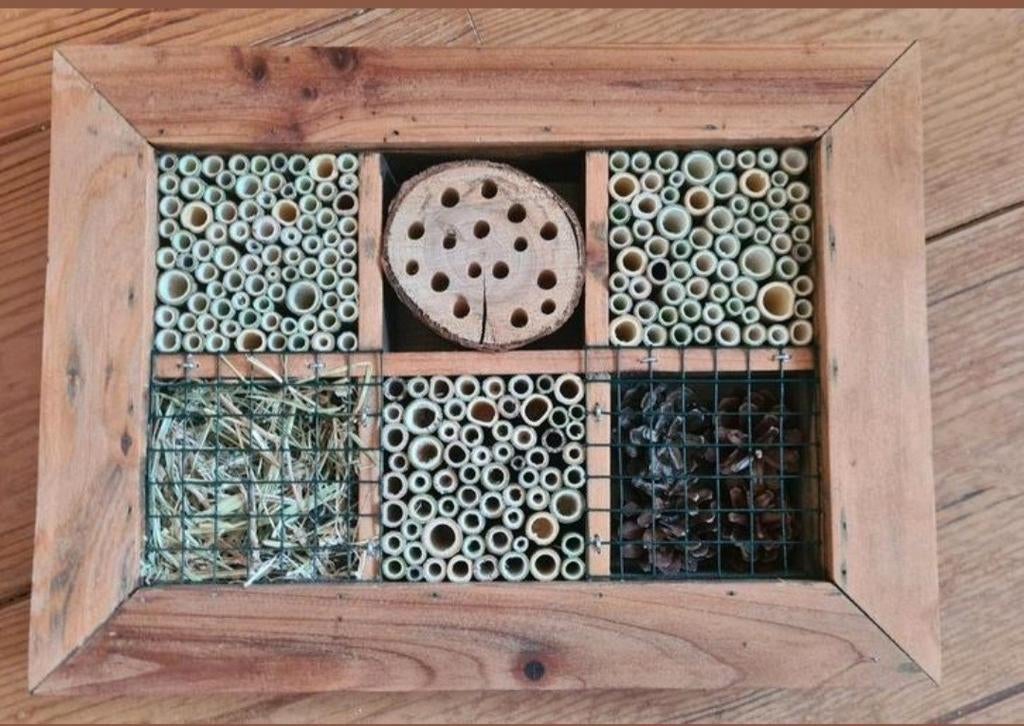 Insectenhotel, bijenhotel, model "schilderij", Ophalen of Verzenden, Nieuw