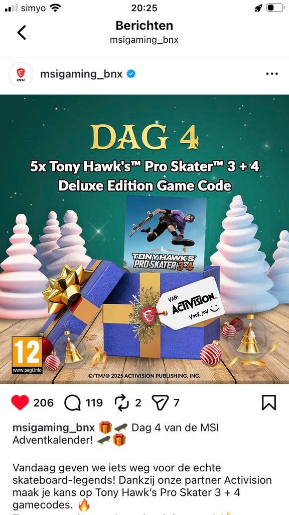 Tony Hawk 3 + 4 deluxe edition, Online, 1 speler, Nieuw, Ophalen of Verzenden