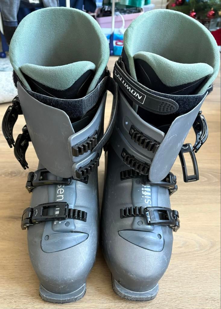 Salomon Performa 5.0 skischoenen - maat 43, Sport en Fitness, Skiën en Langlaufen, Gebruikt, Schoenen, Skiën, Salomon, 160 tot 180 cm