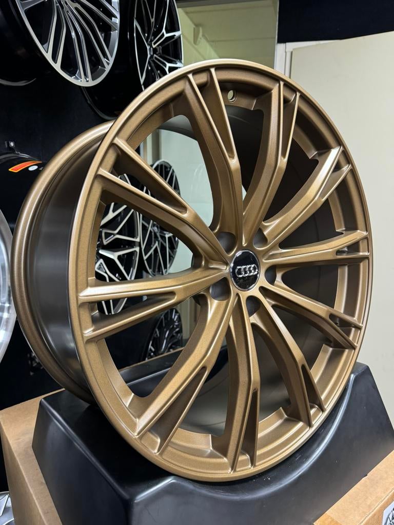 20 inch velgen voor Audi ABT look 5x112 A4 A5 A6 A7 Q3 Q5 VW, Velg(en), Nieuw, Ophalen of Verzenden, Personenwagen