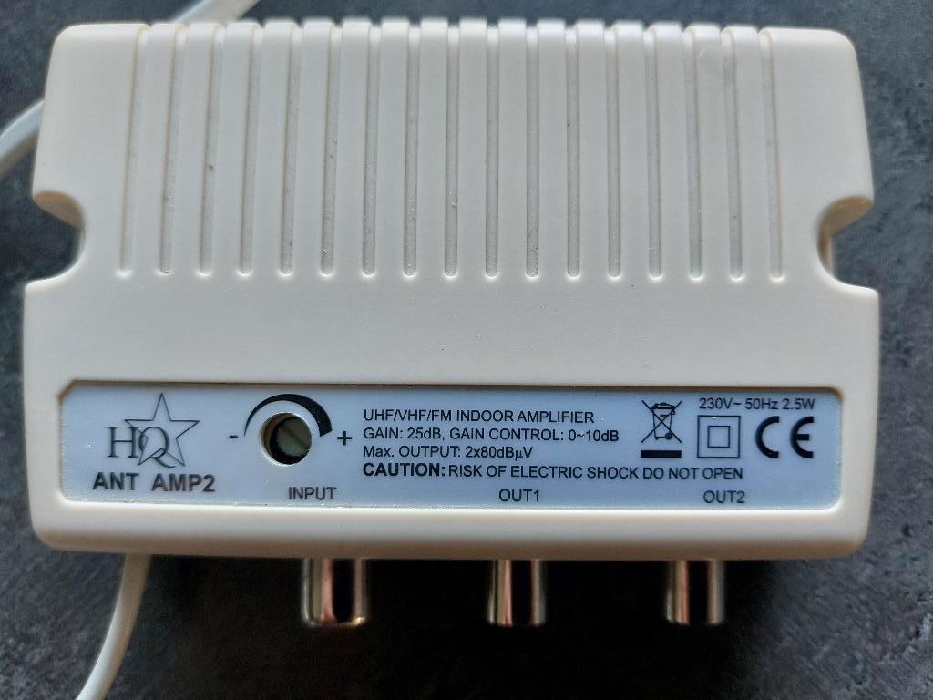 TV-versterker HQ ANT AMP2, Ophalen of Verzenden, Gebruikt