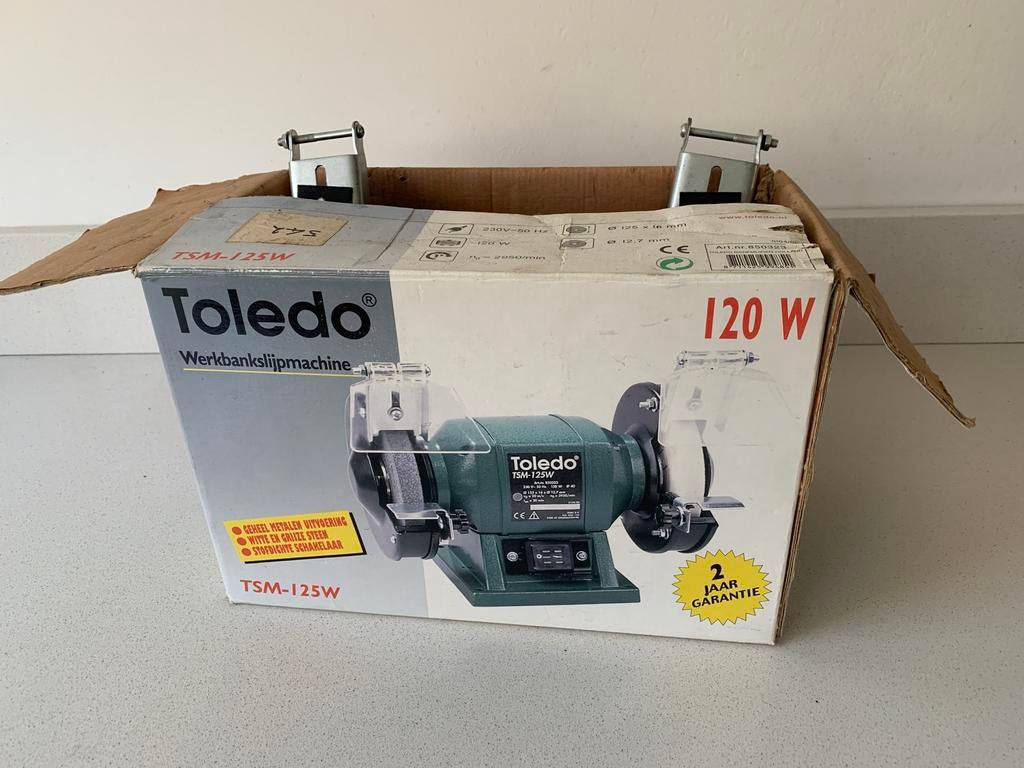 Werkbankslijpmachine slijpmachine, Ophalen, Gebruikt, Minder dan 700 watt, Werkbankslijpmachine