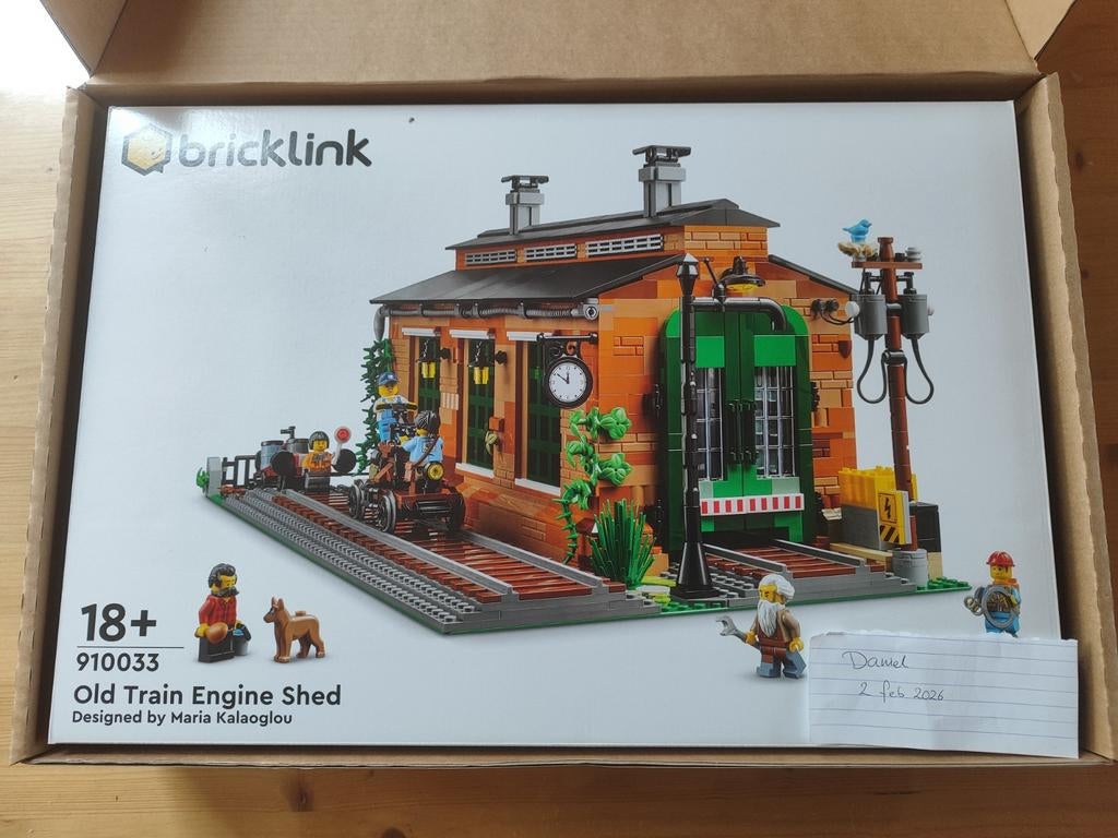 Lego 910033 Train Engine Shed, Ophalen, Nieuw