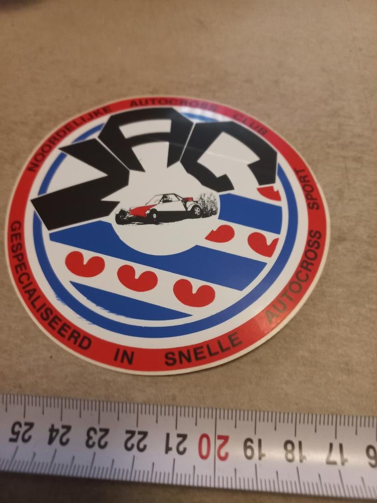 Nac noordelijke autocross club, Ophalen of Verzenden, Nieuw