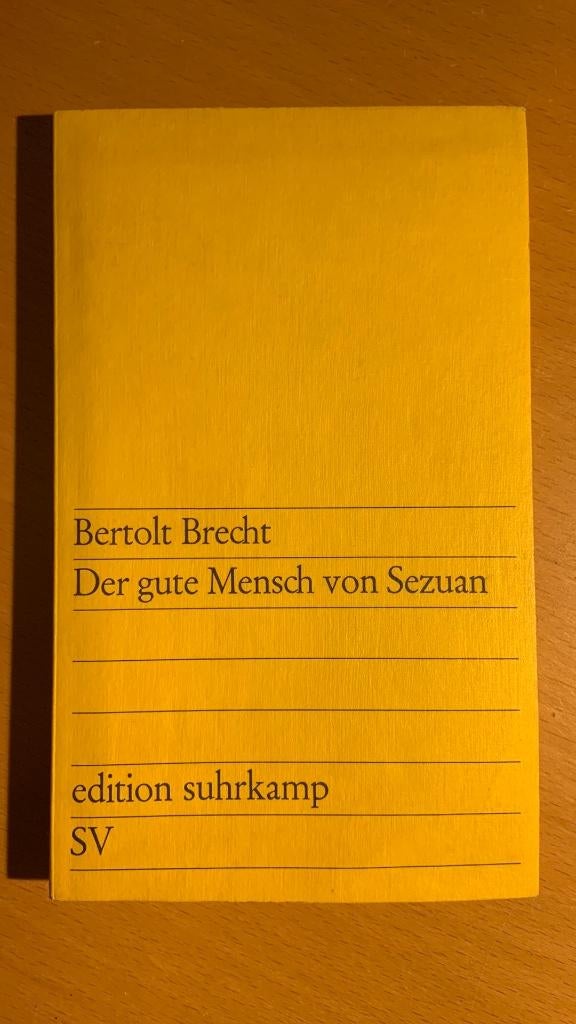 Der gute mensch von sezuan - Bertolt Brecht, Boeken, Ophalen of Verzenden
