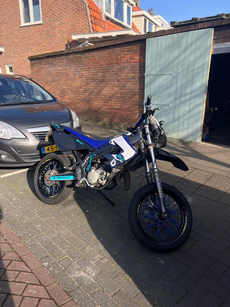 Derbi Senda SM 2007, Ophalen, 6 versnellingen, Gebruikt, Maximaal 45 km/u