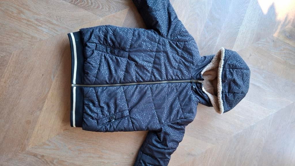 Omkeerbare winterjas maat 140 - Lekker zacht!, Jongen of Meisje, Ophalen of Verzenden, Zo goed als nieuw, Onbekend