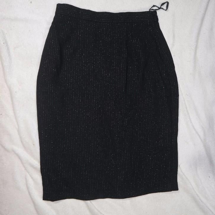 Mooie zwarte rok.Glitters.Mt 36.Merk Joseph Ribkoff, ., Zwart, Ophalen of Verzenden, Zo goed als nieuw