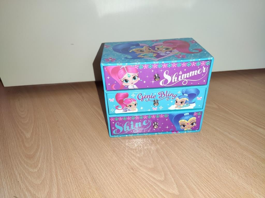 Ladenkastje Shimmer en Shine, Ophalen of Verzenden, Gebruikt, Meisje