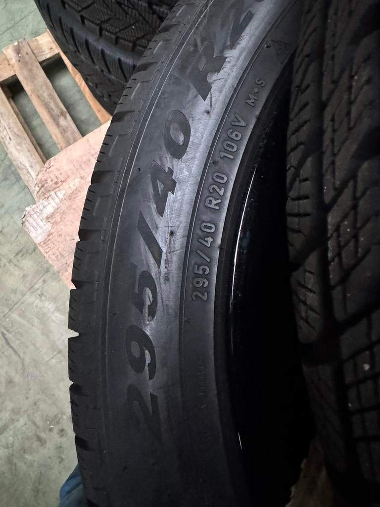 Porsche 20” orig. velgen winterbanden half jaar gebruikt, Gebruikt, Velg(en), 265 mm, Personenwagen