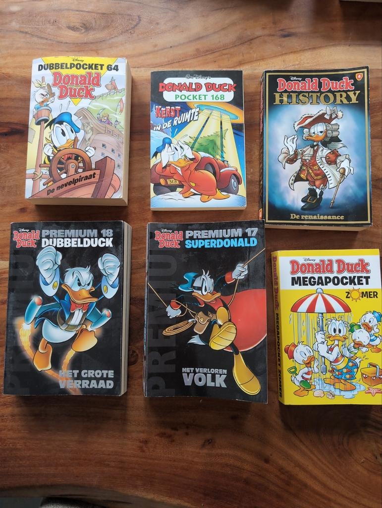 Donald Duck pockets, Meerdere stripboeken, Ophalen, Gelezen, Disney