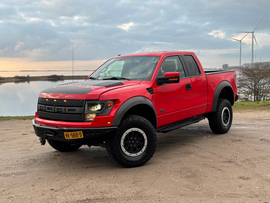 Ford Raptor SVT F150 6.2 V8 LPG, Automaat, 6210 cc, 416 pk, Vierwielaandrijving