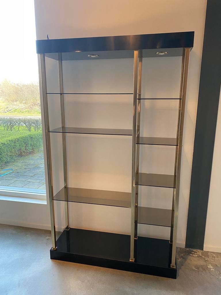 Display kast Belgo Chrome, Huis en Inrichting, Ophalen, Minder dan 100 cm, 25 tot 50 cm, Glas