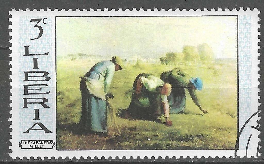 Liberia 1969 - Yvert 478 - Beroemde Kunstwerken (ST), Verzenden, Overige landen, Gestempeld