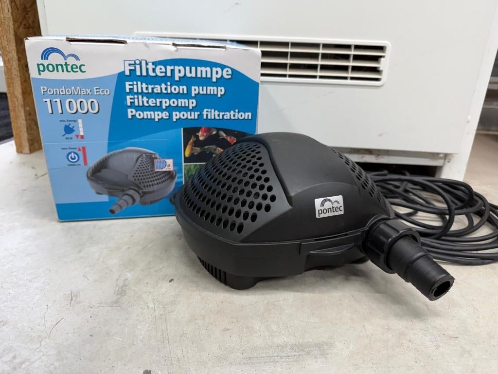 Pontec Pondomax Eco 11000 vijverpomp, Ophalen of Verzenden, Nieuw, Vijverpomp