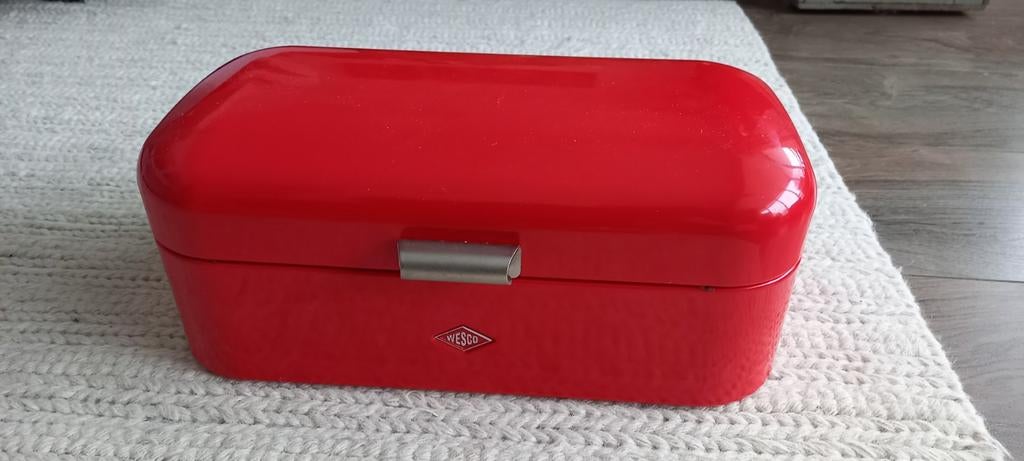 Wesco Broodtrommel - Rood, Ophalen of Verzenden, Gebruikt