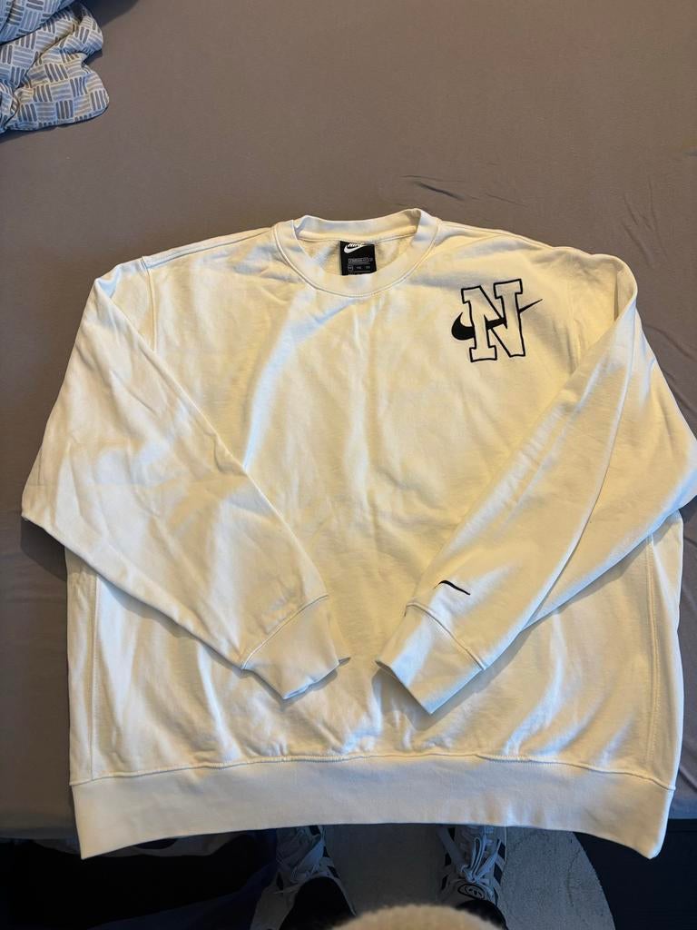 Nike XXL Vintage Stijl Sweater, Kleding | Heren, Truien en Vesten, Ophalen of Verzenden, Zo goed als nieuw, Overige maten, Wit
