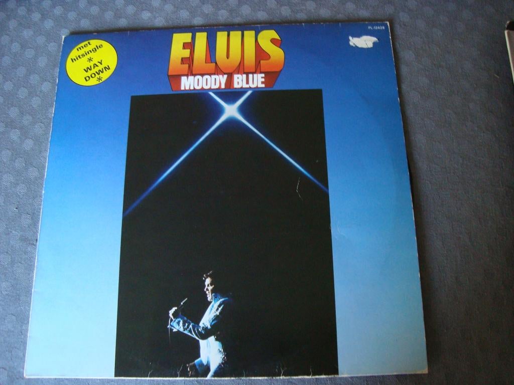 Elvis-moody blue, Ophalen of Verzenden, Zo goed als nieuw, 12 inch
