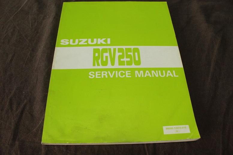 Suzuki RGV250 1989 -1992 motorcycle service manual RGV 250, Ophalen of Verzenden, Suzuki