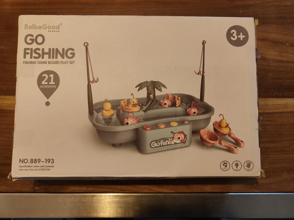 Go Fishing eendjes visspel eendjes vissen, Ophalen of Verzenden, Zo goed als nieuw, Jongen of Meisje