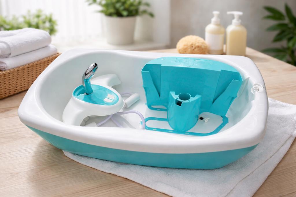 Summer Infant Lil Luxuries Whirlpool Bubbling Spa & Shower, Ophalen of Verzenden, Zo goed als nieuw, Overige typen