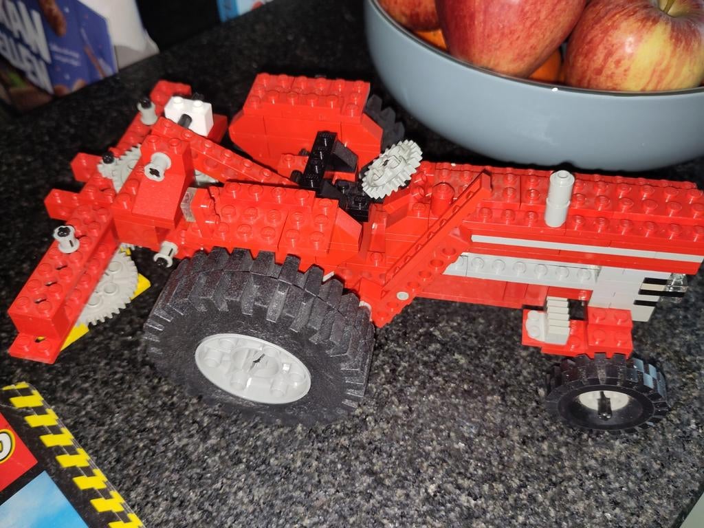 Lego Technic 850 Tractor Compleet met Instructie, Ophalen of Verzenden, Zo goed als nieuw