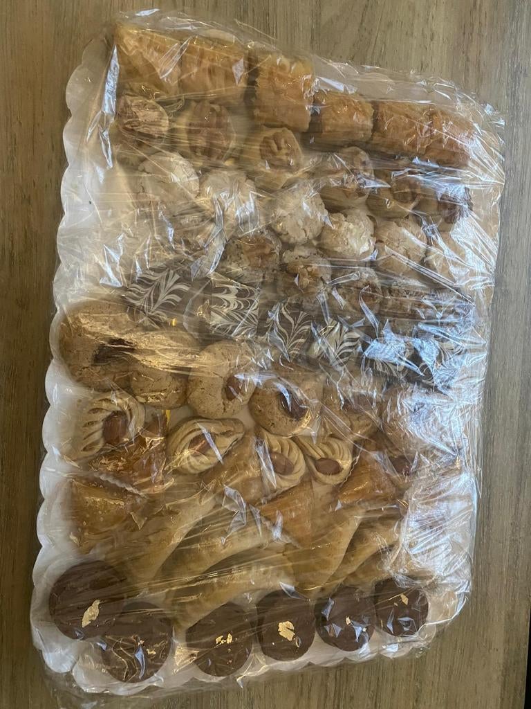 Marokkaanse koekjesbox 60 stuks, Ophalen