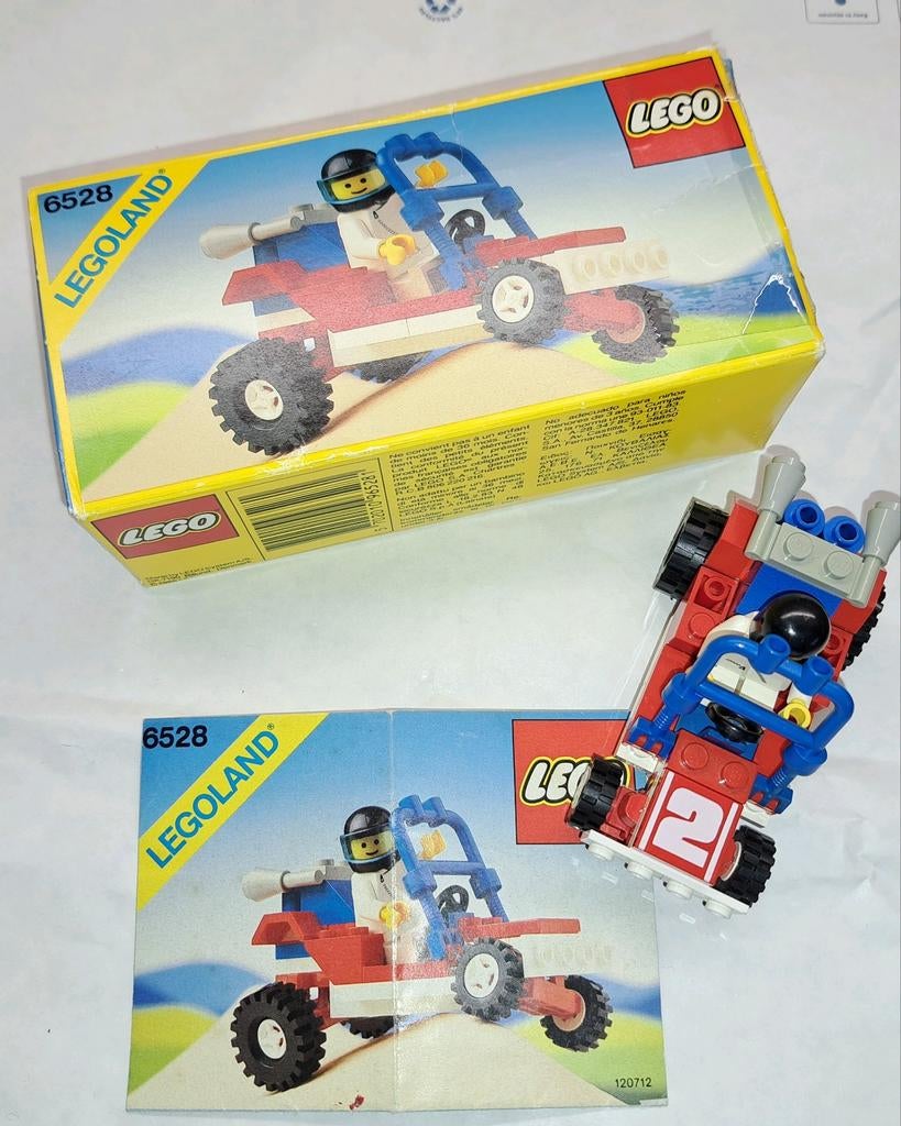 Lego raceauto set in ovp 6528, Ophalen of Verzenden, Zo goed als nieuw, Complete set, Lego